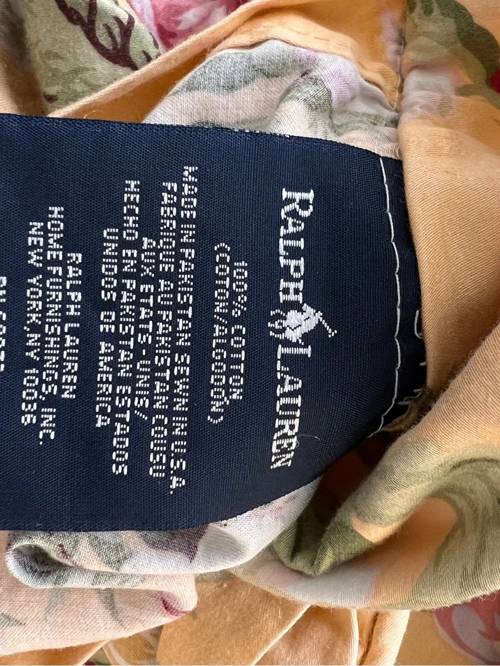 Ralph Lauren Kathleen cabbage rose king duvet